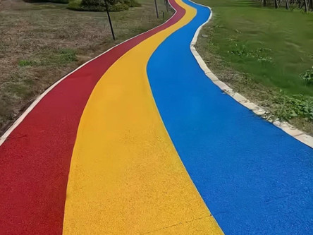 通州防滑道路改色