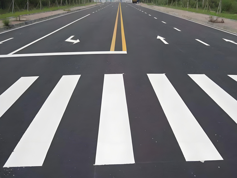 通州道路划线斑马线